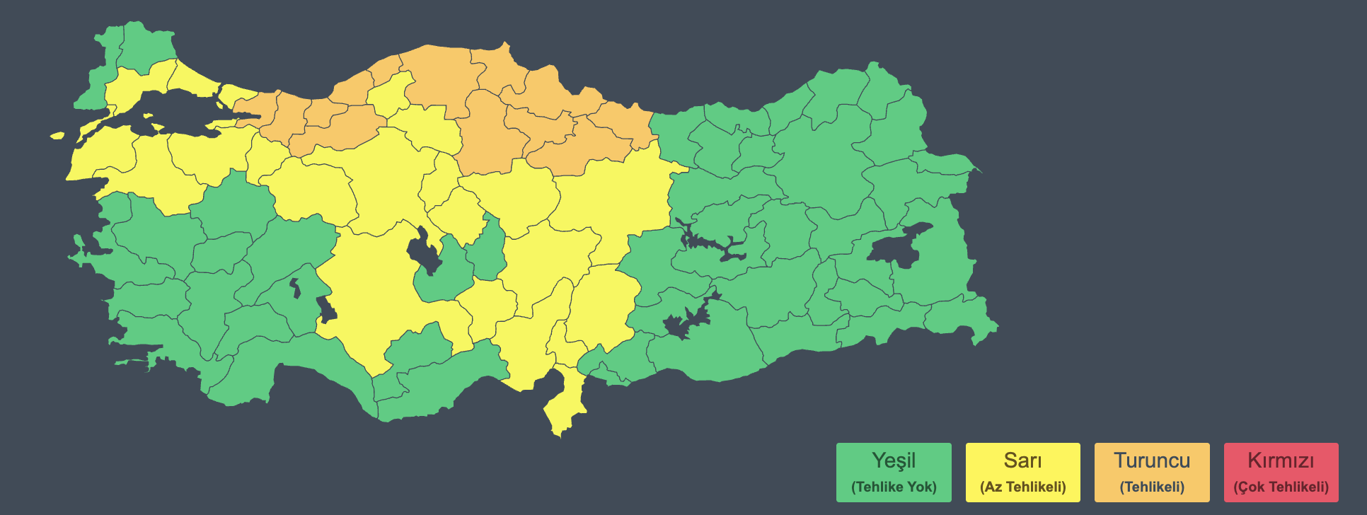 turuncu alarm